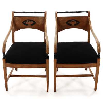 Pair of armchairs