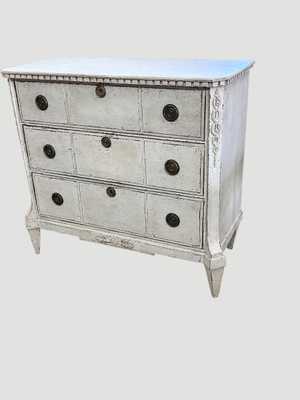 CHEST gustavian light Grey
